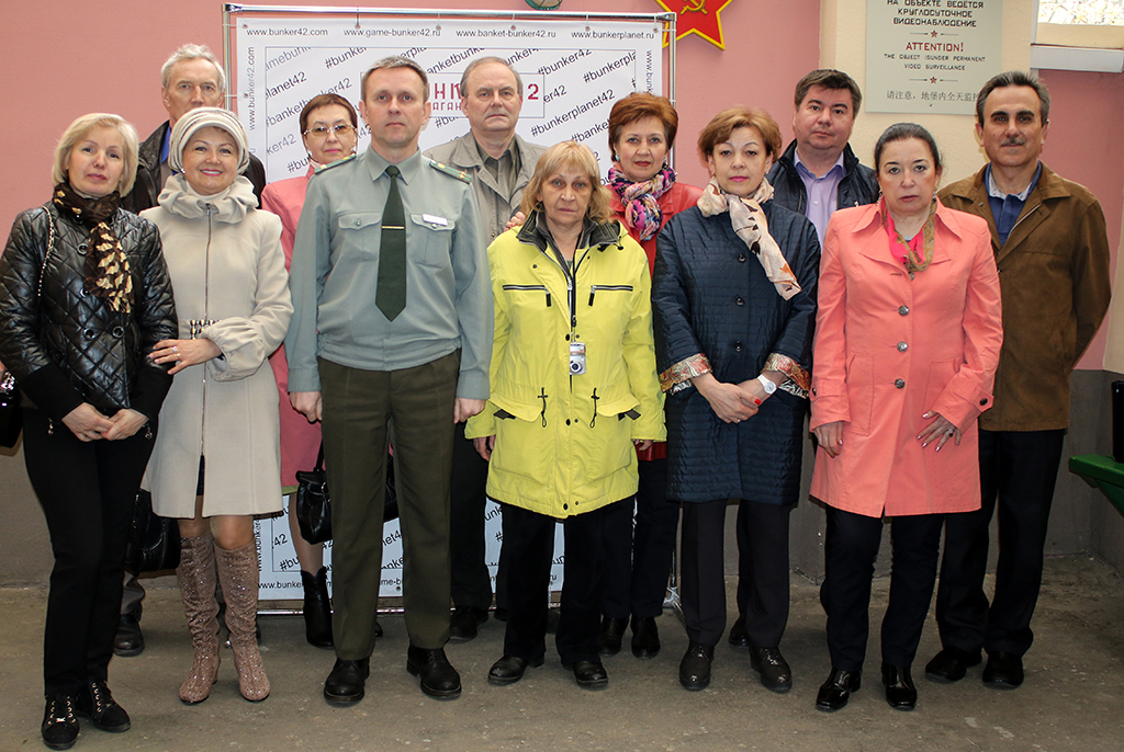 The leaders of public organizations in Bunker-42 The leaders of public organizations in Bunker-42